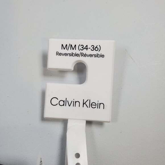 Calvin Klein Reversible Synthetic Leather Belt Men Size Medium NWT - Picture 3 of 8